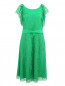 Платье-миди из кружева с поясом Collette Dinnigan  –  Общий вид