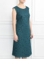Платье прямое из фактурной ткани Marina Rinaldi  –  МодельВерхНиз
