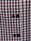 Блуза из хлопка в клетку с апликацией Antonio Marras  –  Деталь