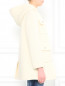 Пальто из шерсти с накладными карманами Moschino Cheap&Chic  –  Модель Верх-Низ2