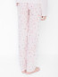 Пижама с узором из модала La Perla  –  МодельВерхНиз1