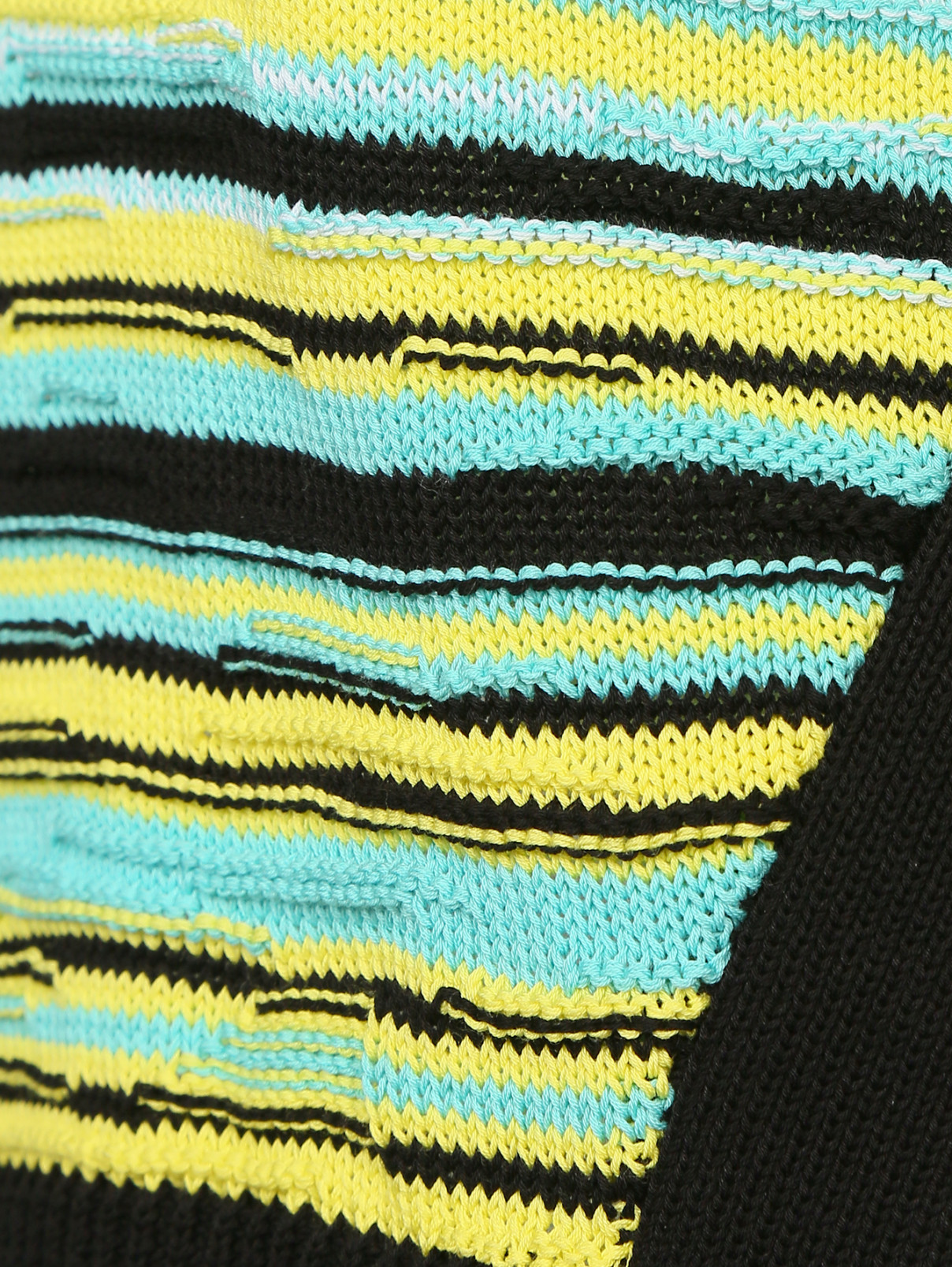 Джемпер из хлопка с абстрактным узором Aimo Richly  –  Деталь1  – Цвет:  Узор