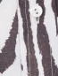 Блуза из шелка с анималистичным узором Ermanno Scervino  –  Деталь