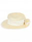 Шляпа из хлопка с декором "бант" MiMiSol  –  Обтравка2