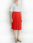 Плиссированная юбка-миди P.A.R.O.S.H.  –  Модель Общий вид