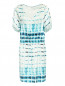 Платье-мини из шелка с узором Armani Collezioni  –  Общий вид