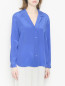 Блуза из шелка на пуговицах Luisa Spagnoli  –  МодельВерхНиз