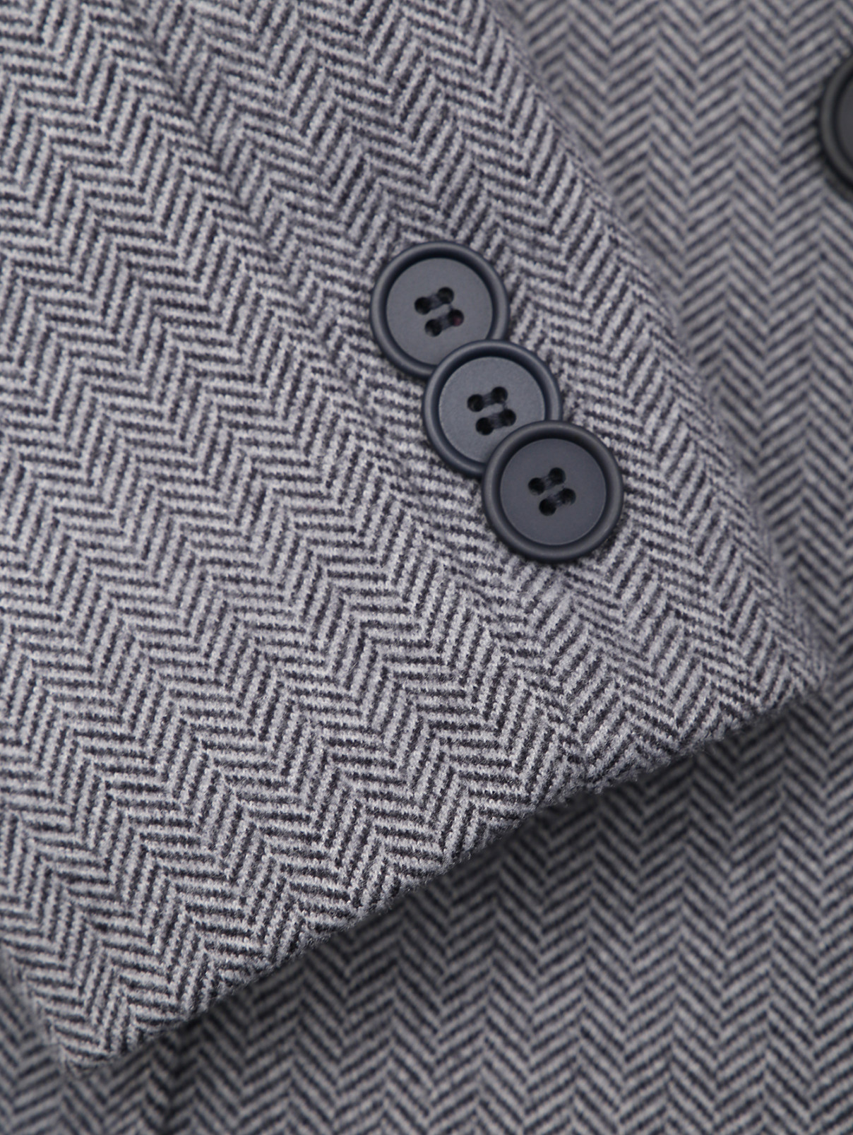 Пальто из хлопка с узором Bikkembergs  –  Деталь  – Цвет:  Серый
