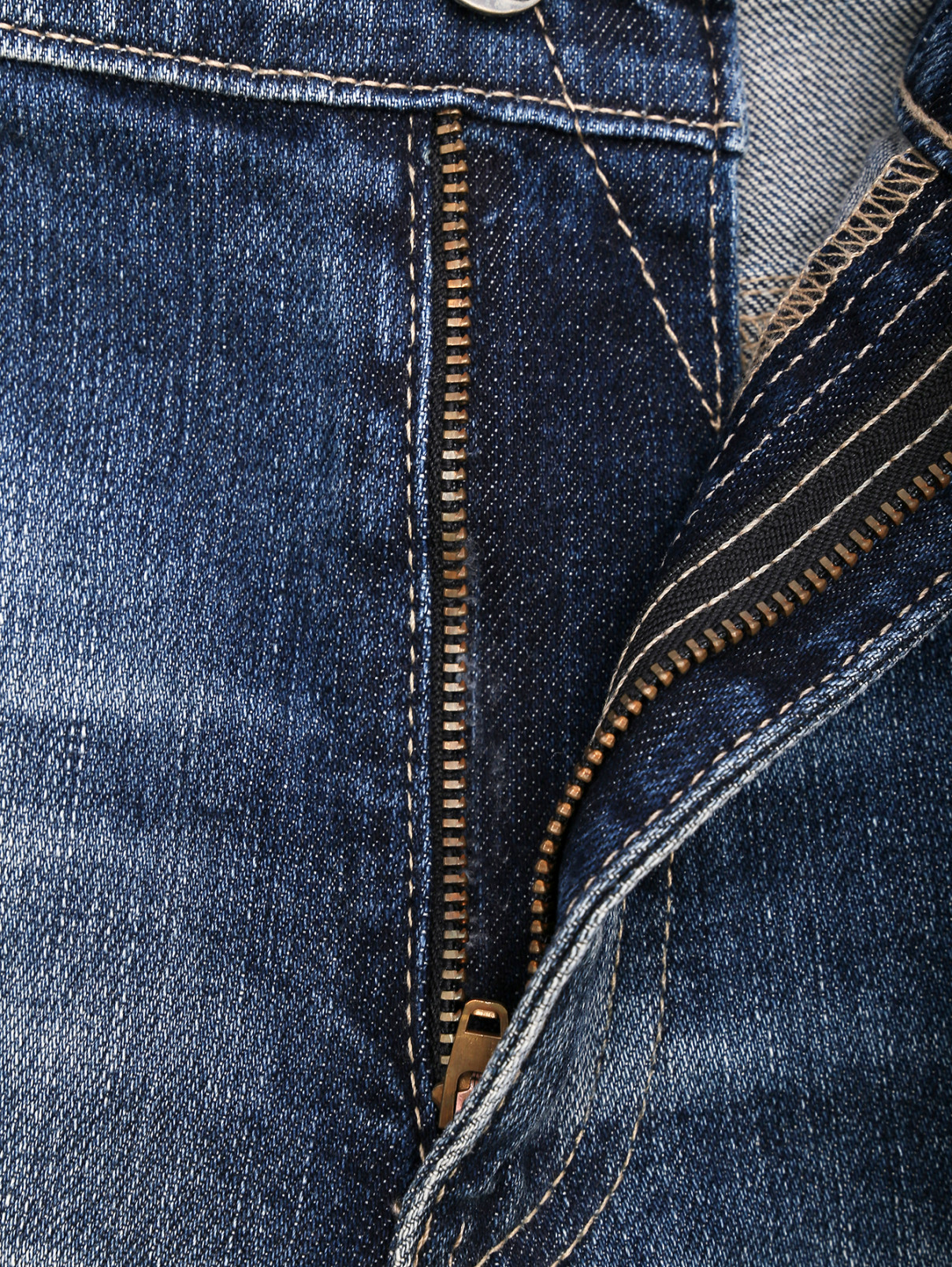 Укороченные джинсы из смешанного хлопка Adriano Goldschmied  –  Деталь1