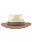 Шляпа из соломы с лентой Stetson  –  Обтравка1