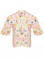 Блуза из хлопка с вышивкой Max&Co  –  Общий вид
