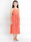 Платье с плиссированной юбкой PINKO  –  Модель Общий вид