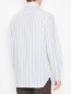 Рубашка из хлопка с узором полоска Borrelli  –  МодельВерхНиз1