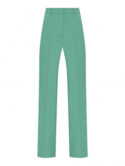 Однотонные брюки из шерсти Weekend Max Mara - Общий вид