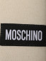 Шарф из смешанного кашемира с логотипом Moschino  –  Деталь1