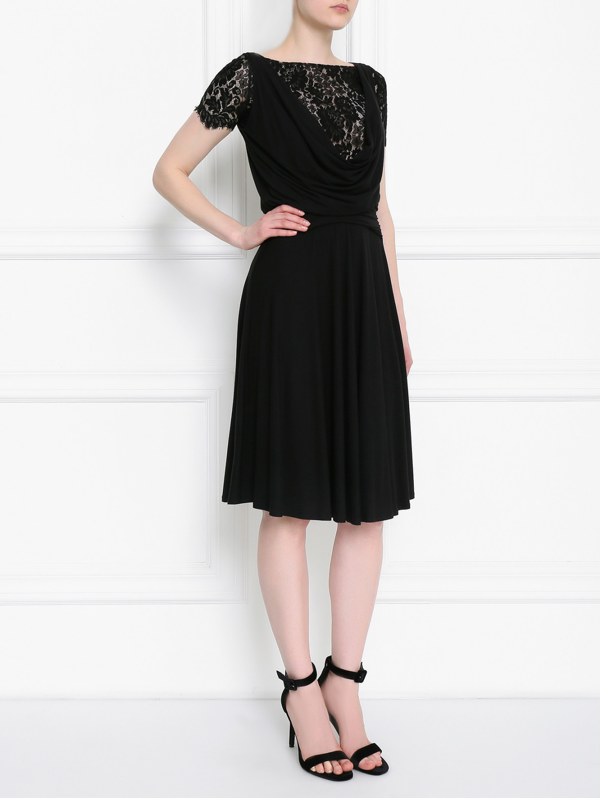 Платье La Perla  –  Модель Общий вид  – Цвет:  Черный
