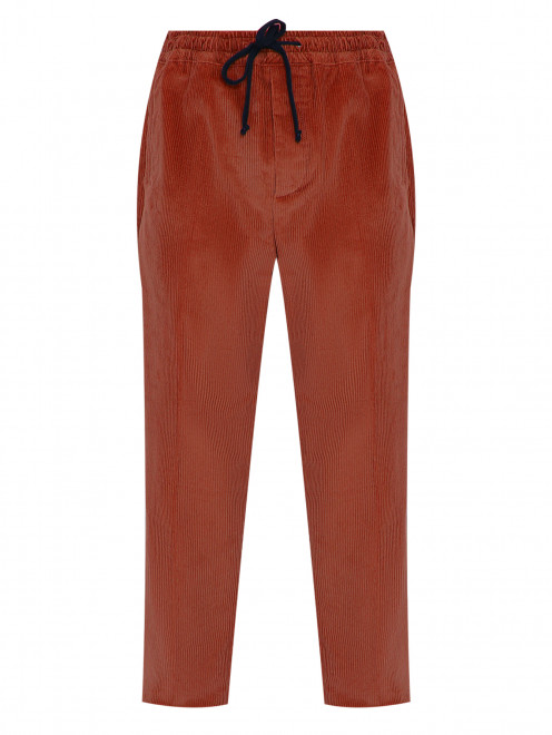 Вельветовые брюки из хлопка - Общий вид