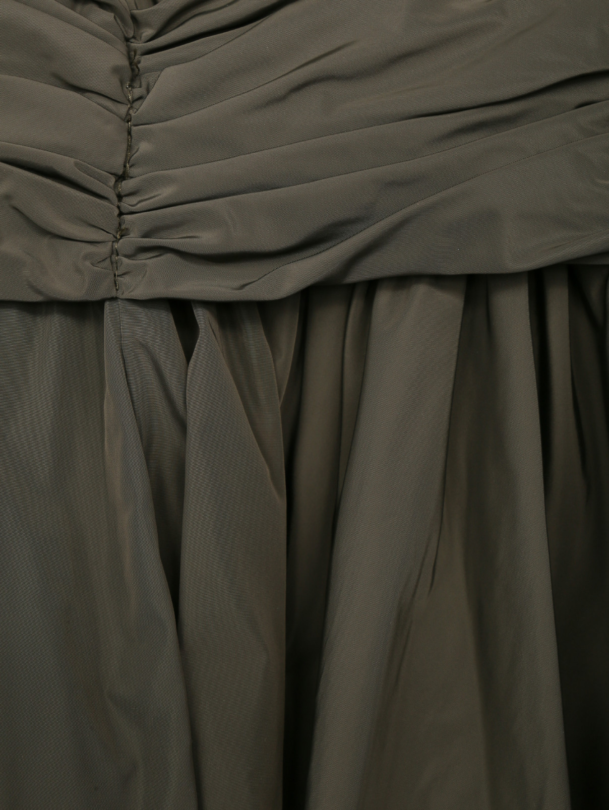 Платье миди с запахом Rhea Costa  –  Деталь1  – Цвет:  Зеленый