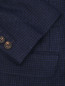 Тонкий пиджак из льна, шерсти и шелка Brunello Cucinelli  –  Деталь
