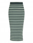 Трикотажная юбка с разрезами Hugo Boss  –  Общий вид