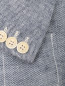 Пиджак из фактурного хлопка с карманами MiMiSol  –  Деталь