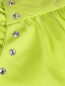 Блуза из хлопка декорированная кристаллами Moschino  –  Деталь1