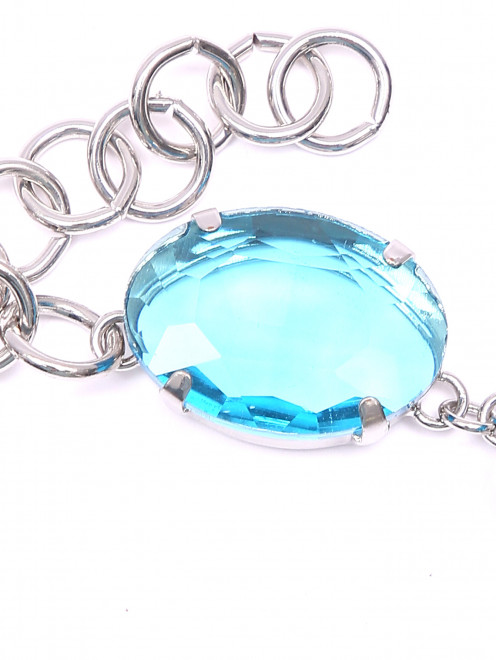 Ожерелье из металла с кристаллами - Деталь1