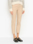 Зауженные брюки из хлопка Weekend Max Mara  –  МодельВерхНиз