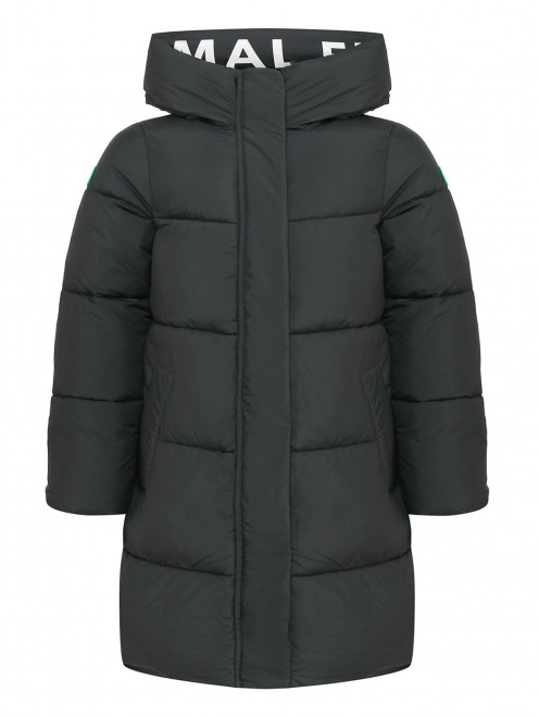 Стеганое утепленное пальто с карманами Save the Duck - Общий вид