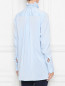 Блуза из шелка со сборкой Carven  –  МодельВерхНиз1