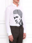 Рубашка из хлопка с вышивкой Antonio Marras  –  Модель Верх-Низ