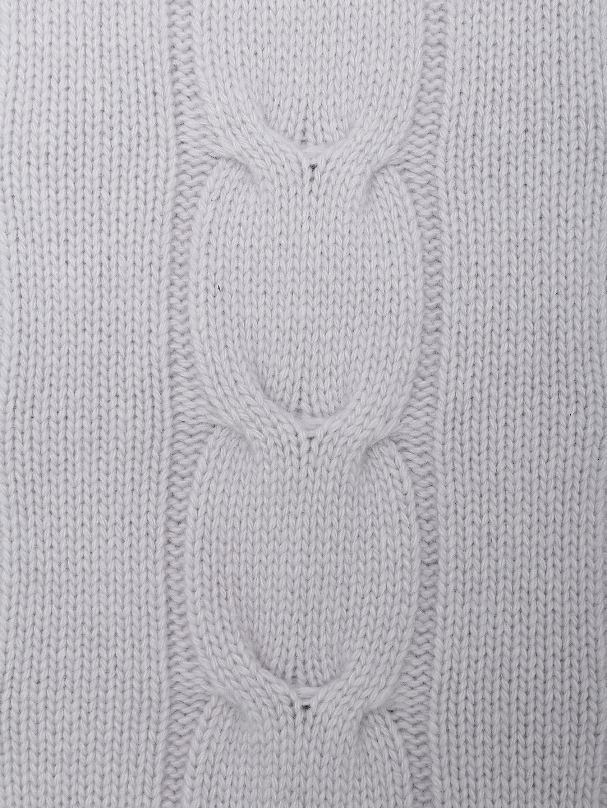 Жилет с v-образным вырезом крупной вязки Shade  –  Деталь  – Цвет:  Серый