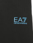 Леггинсы из хлопка с монограммой EA 7  –  Деталь