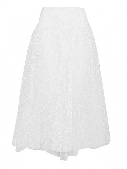 Юбка из сетки с вышивкой Ermanno Scervino - Общий вид
