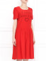 Платье-мини с короткими рукавами Love Moschino  –  Модель Верх-Низ