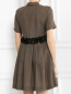 Платье-мини из шерсти с кружевной отделкой P.A.R.O.S.H.  –  Модель Верх-Низ1
