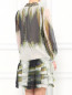 Платье-мини из шелка с узором JO NO FUI  –  Модель Верх-Низ1
