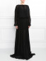 Платье-макси с длинным рукавом Jean Paul Gaultier  –  Модель Верх-Низ