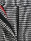 Укороченные брюки из смешанного хлопка с узором Max&Co  –  Деталь1