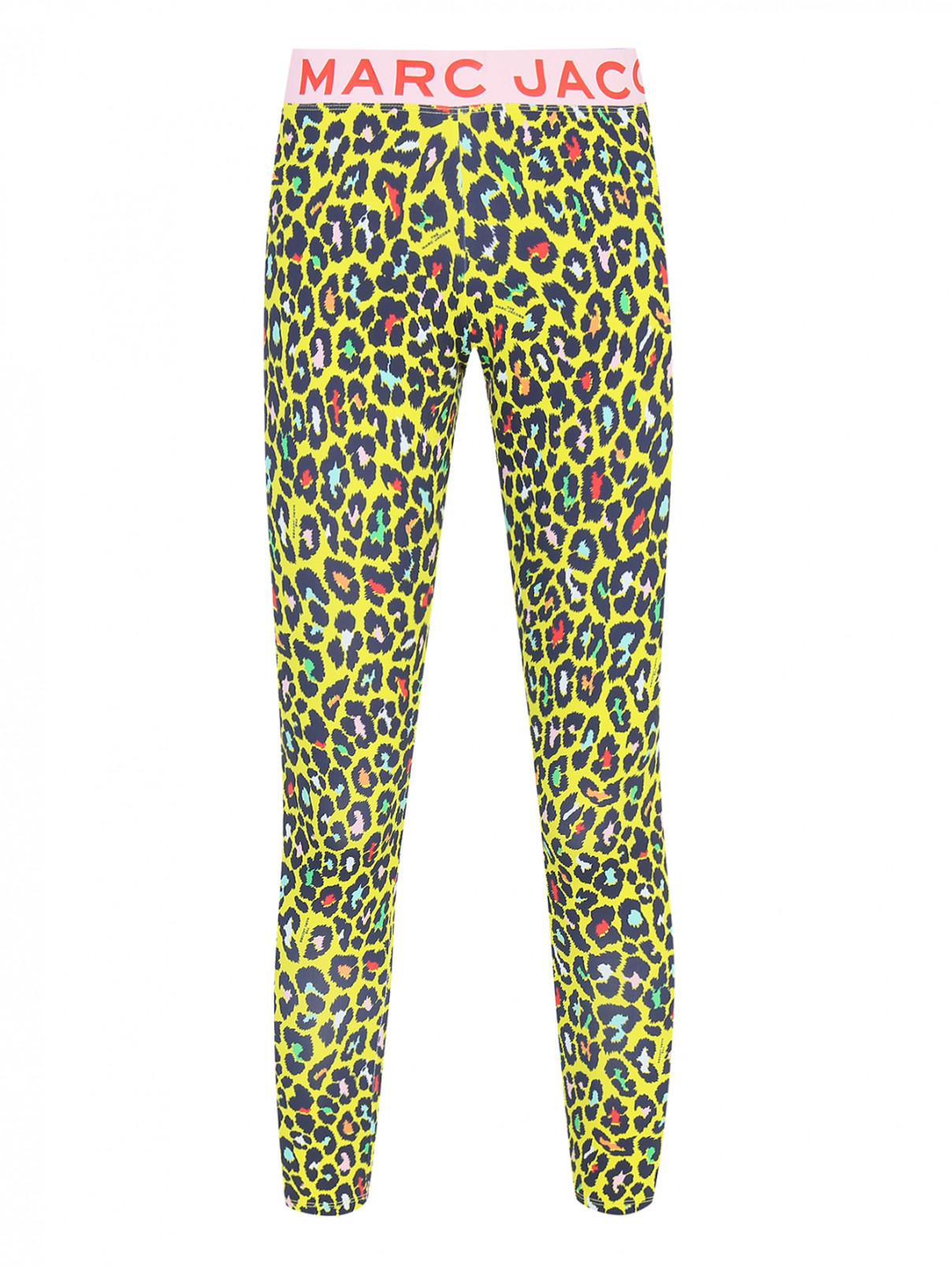 Леггинсы с узором на резинке Little Marc Jacobs  –  Общий вид  – Цвет:  Узор
