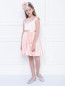 Платье-мини с юбкой плиссэ Aletta Couture  –  МодельОбщийВид
