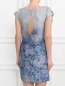 Платье-мини из шелка с абстрактным узором Hugo Boss  –  Модель Верх-Низ1