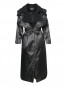 Пальто свободного кроя с поясом Moschino Boutique  –  Общий вид