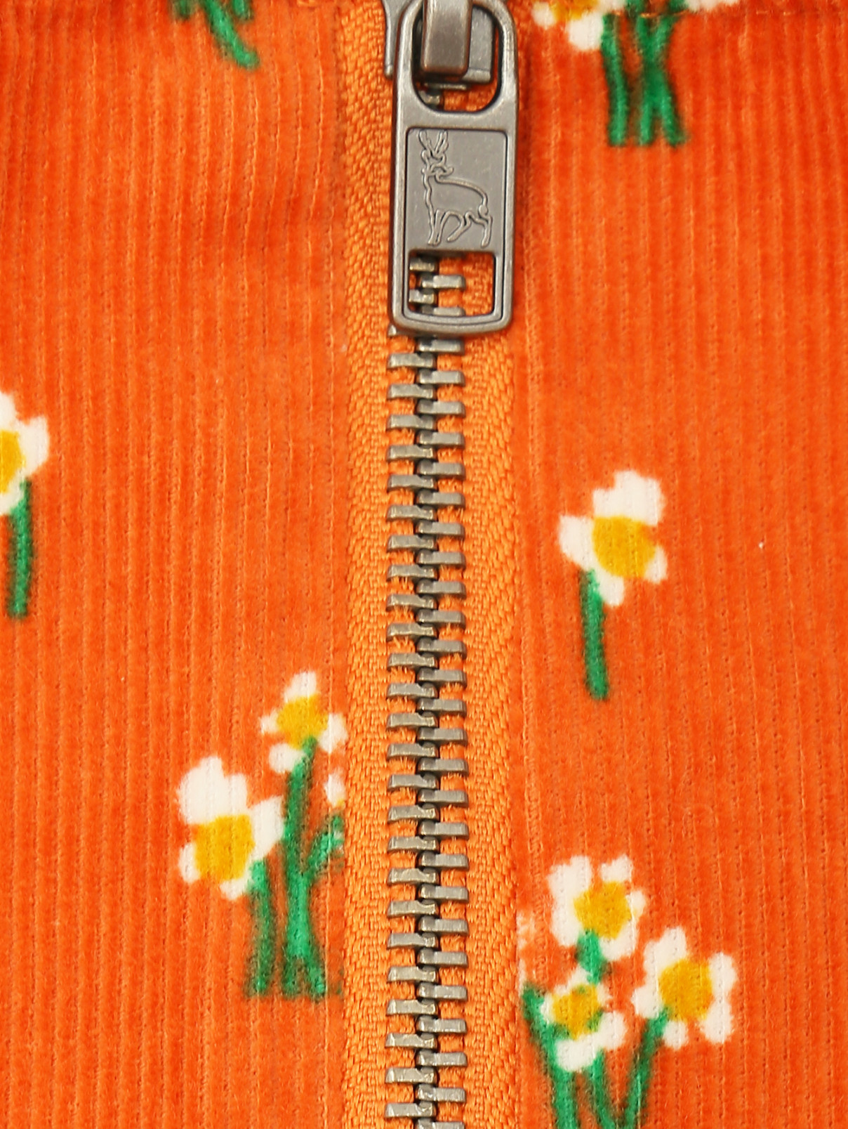 Платье из микровельвета с карманами Stella McCartney kids  –  Деталь  – Цвет:  Узор