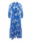 Платье хлопковое с цветочным узором Dorothee Schumacher  –  Общий вид
