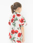 Хлопковая блуза с цветочным узором Dolce & Gabbana  –  МодельВерхНиз1