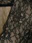 Платье с заниженной талией и рукавами из прозрачного кружева Alice+Olivia  –  Деталь