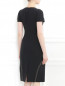Платье-футляр с контрастной отделкой Alberta Ferretti  –  Модель Верх-Низ1