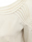Блуза из шелка с рукавами 3/4 Alberta Ferretti  –  Деталь