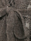 Кардиган из шерсти свободного кроя с узором Max Mara  –  Деталь1